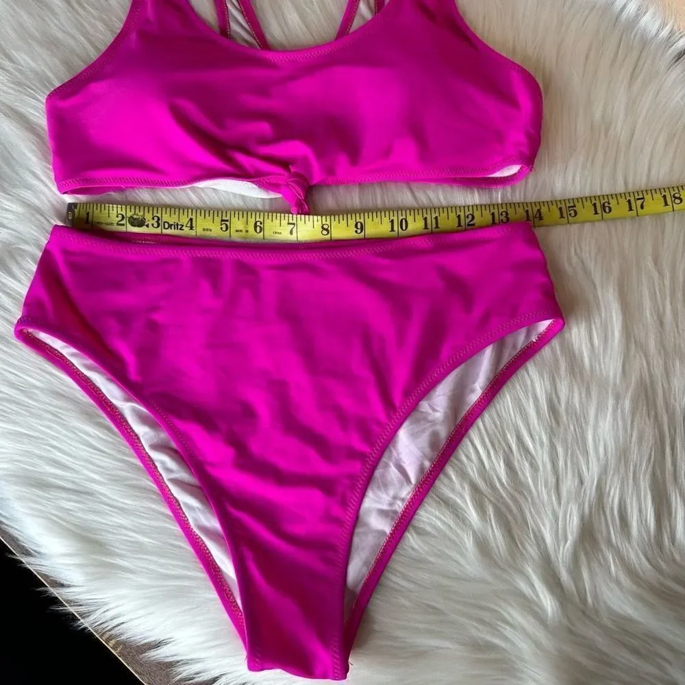 Hot Pink Bikini Size Large - Picture 6 of 12